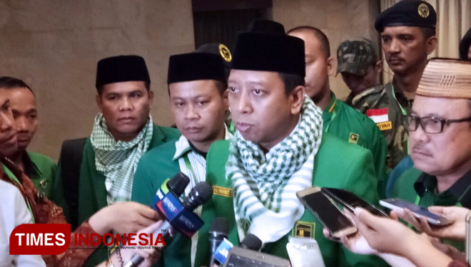 Ketua Umum Partai Persatuan Pembangunan (PPP) Romahurmuziy. (FOTO: Dok. TIMES Indonesia)