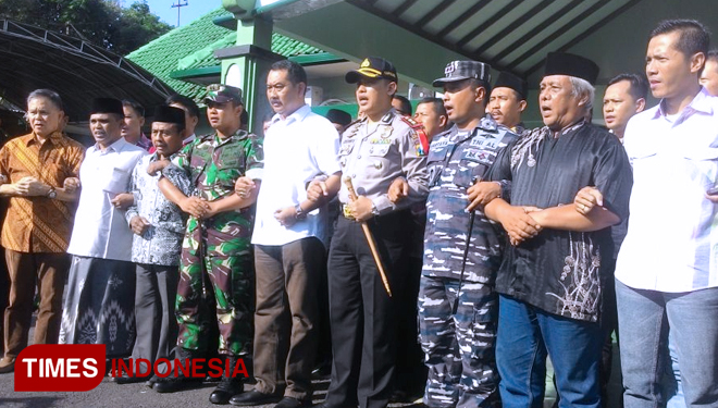 Tokoh Agama dan Forpimda Banyuwangi Mengutuk Serangan Bom Surabaya