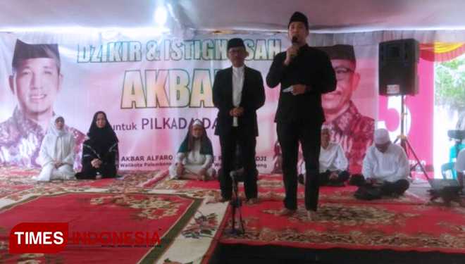 AKHOR Isi Kampanye Akbar dengan Zikir dan Istighosah.