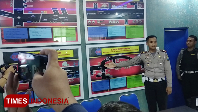Satlantas Polres Bojonegoro Resmikan 90 Monitoring Center