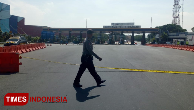 Benda Mencurigakan di Tol Sidoarjo, Kapolresta Sidoarjo: Benda Itu Mirip Bom