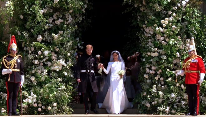 Pangeran Harry-Meghan Resmi Jadi Pasangan Suami Istri