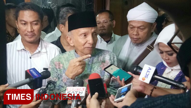 Penasihat Pimpinan Pusat Muhammadiyah, Amien Rais (FOTO: Dok. TIMES Indonesia)