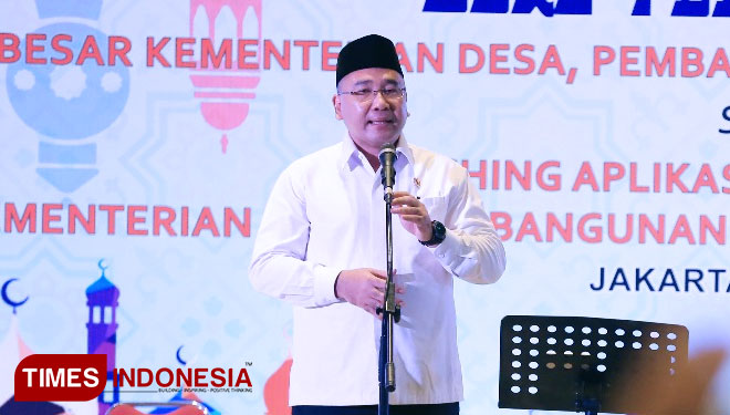 Menteri Desa PDTT RI , Eko Putro Sandjoyo. (FOTO: Dok. TIMES Indonesia)