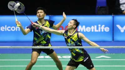 Piala Thomas 2018, Fajar/Rian Menang, Indonesia Unggul 3-1