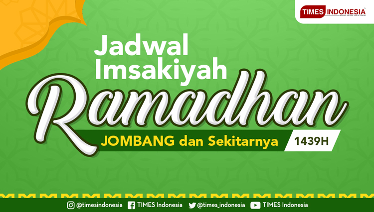 Jadwal Imsakiyah Puasa Ramadhan 2018 Jombang dan 