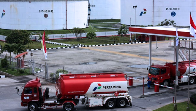 Ilustrasi - Depo Pertamina (FOTO: Istimewa)