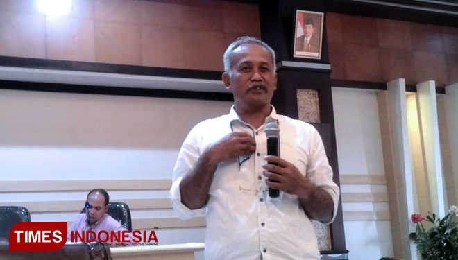 Pakar Perikanan dan Kelautan UB,  Dr Dewa Gede Raka Wiadnya.(FOTO: Imadudin M/TIMES Indonesia)