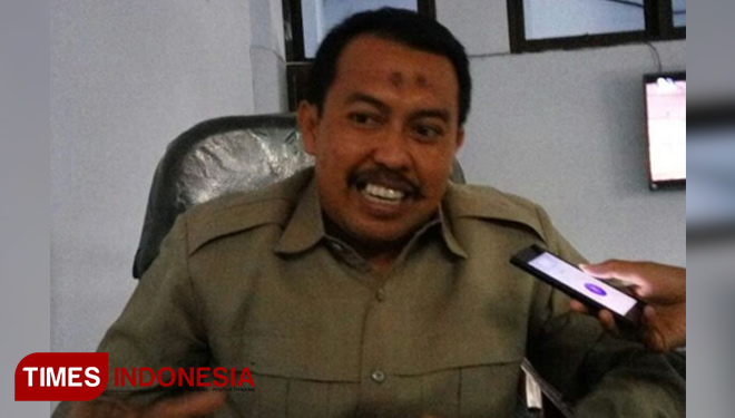 Ketua DPRD Bondowoso H Tohari (Foto: Moh Bahri/Times Indonesia)
