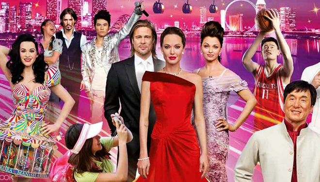 Museum lilin Madame Tussauds Singapore. (FOTO: IStimewa)