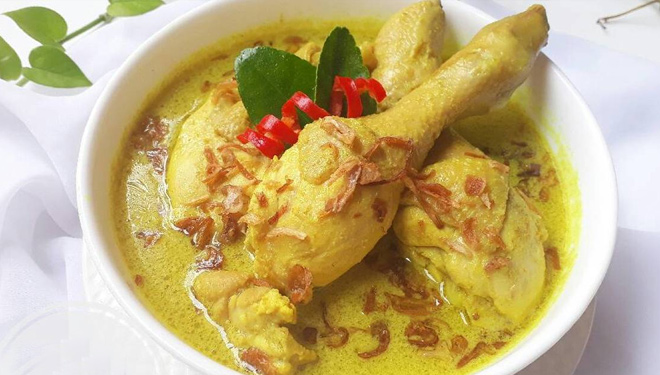 Masakan Opor Ayam. (FOTO: cookpad)