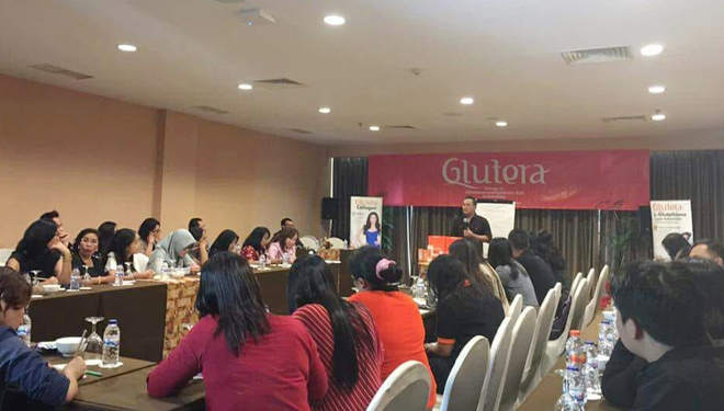 Suasana acara Basic Training Glutera di B Hotel and Spa, Denpasar, Bali. (FOTO: Istimewa/Glutera)
