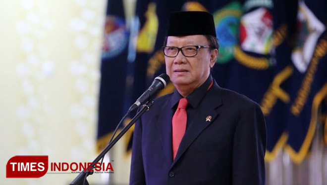 Menteri Dalam Negeri Tjahjo Kumolo. (FOTO: Dok TIMES Indonesia)
