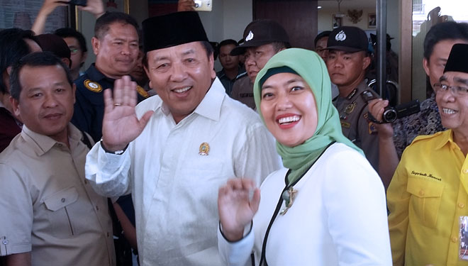 Pasangan Arinal Djunaidi-Chusnunia Chalim (Arinal-Nunik) (FOTO: be1lampung)