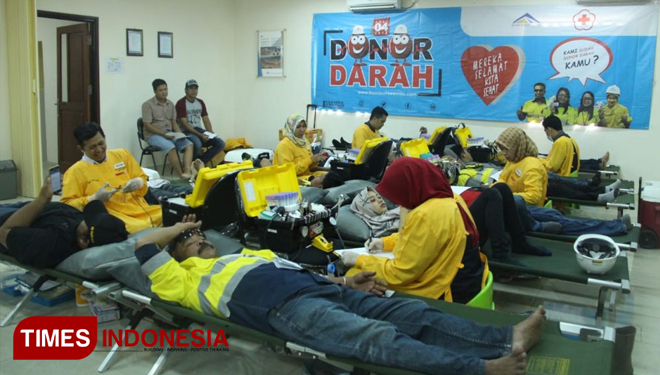 Pasca Lebaran, Peserta Donor Darah PT BSI Membludak 