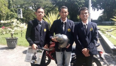 Herpinar, Helm Pintar Pendeteksi Ngantuk dari Unej