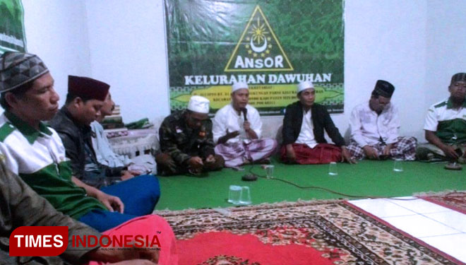 Kuatkan Tradisi Dan Amaliyah Nu Ranting Ansor Dawuhan Gelar Dialog