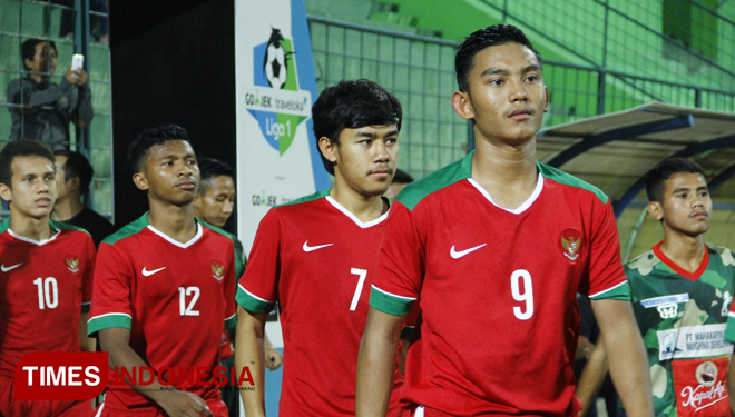 ILUSTRASI - Timnas Indonesia U-19 (FOTO: Tria Adha/TIMES Indonesia)