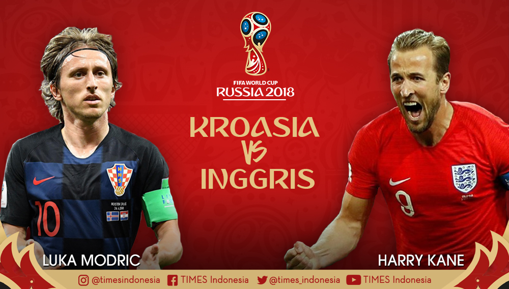 England Vs Croatia World Cup Semifinal 2018 Which Team Will Go Ahead To Final Times Indonesia