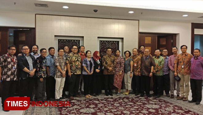 Pertemuan pengurus Asosiasi Media Siber Indonesia (AMSI) di Jakarta, Rabu (11/7/2018). (FOTO: Hasbullah/TIMES Indonesia)