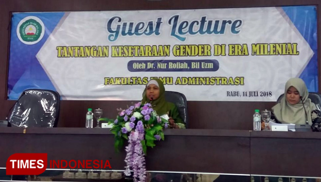 Dr. Nur Rofiah, Bil Uzm dari Lembaga Kemaslahan Keluarga Nahdlotul Ulama (LKKNU-PBNU). (FOTO: AJP TIMES Indonesia)