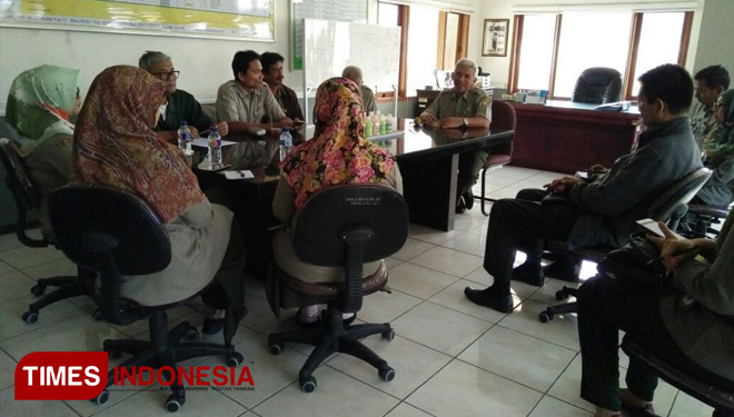 Kepala Biro Organisasi dan Kepegawaian memberikan arahan kepada ASN BBPP Batu (FOTO: AJP/TIMES Indonesia)
