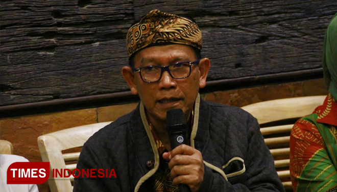 Penggagas kampung Glintung go green Ir. Bambang Irianto mendapatkan penghargaan kalpataru 2018. (FOTO: Tria Adha/TIMES Indonesia)