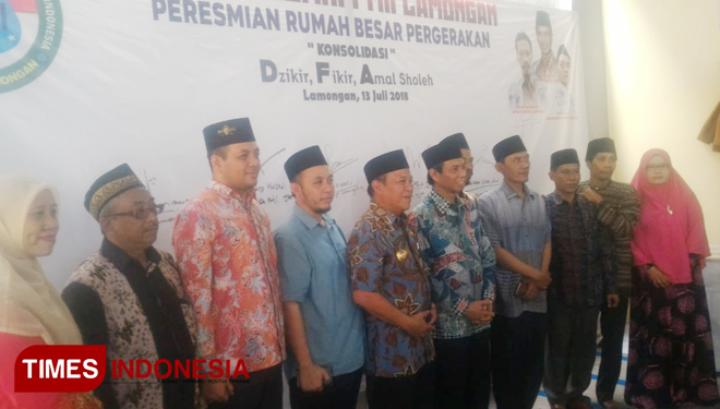 Rumah Besar Pergerakan PMII Lamongan Diresmikan