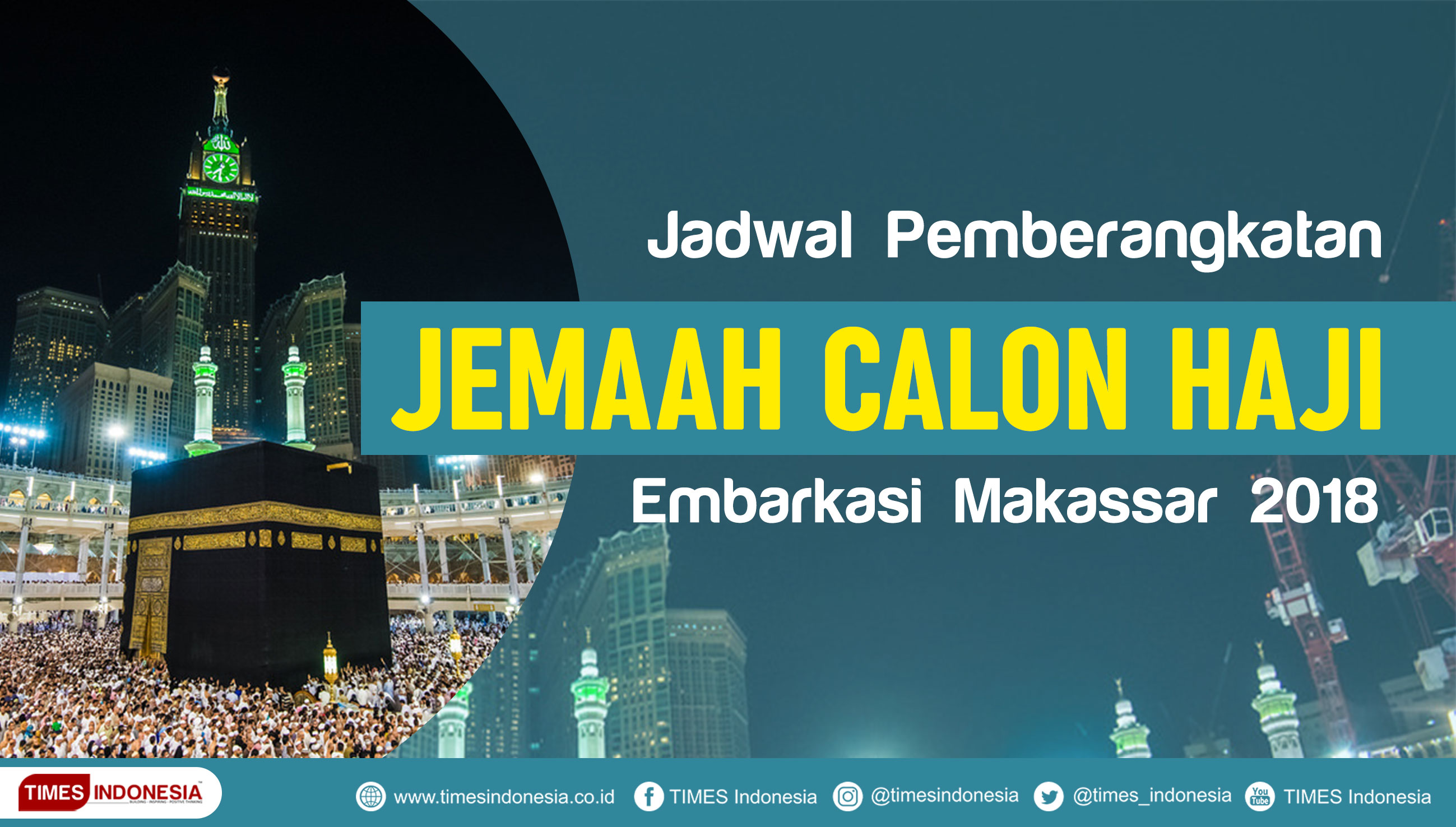 Jadwal Penerbangan Jemaah Calon Haji Embarkasi Makassar (FOTO: TIMES Indonesia)