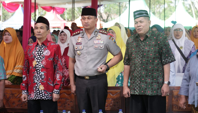 Kapolres Malang yang hadir dalam forum pengajian Pimpinan Daerah Muhammadiyah Kabupaten Malang. (FOTO: Istimewa)