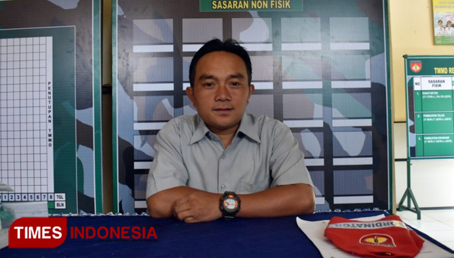 Kepala Desa Pasegeran Bapak Aris Winarno. (FOTO: AJP TIMES Indonesia)