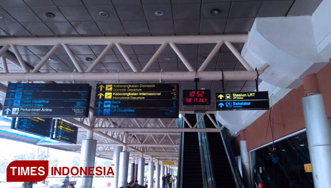 Stasiun LRT Palembang. (FOTO: Dok. TIMES Indonesia)
