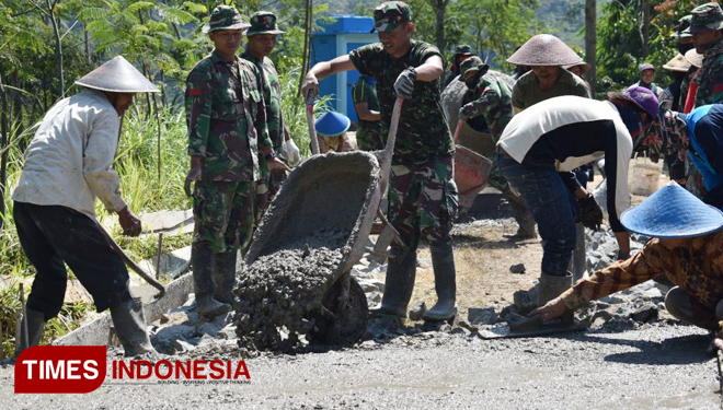 Mereka Inilah 'Dewa Penolong' bagi Satgas TMMD Kodim Banjarnegara
