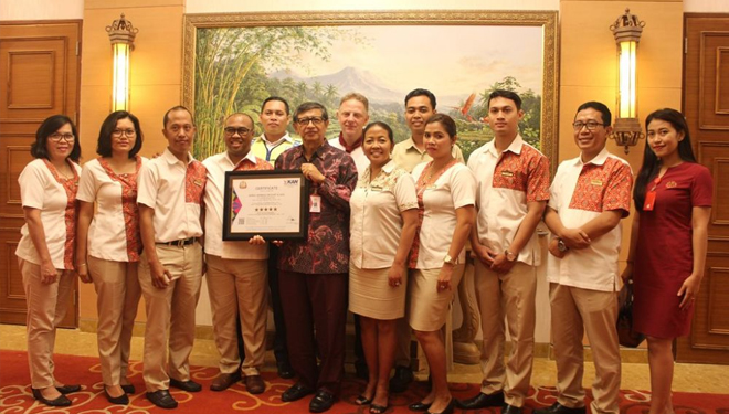 SereS Springs Resort & Spa get Certificate of Professional Competence. (PHOTO: Exlusive)