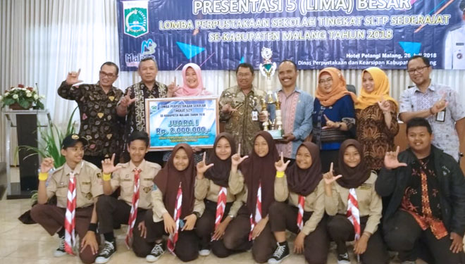 Smpn 1 Pakis Juara Lomba Perpustakaan Smp Mts Se Kabupaten Malang