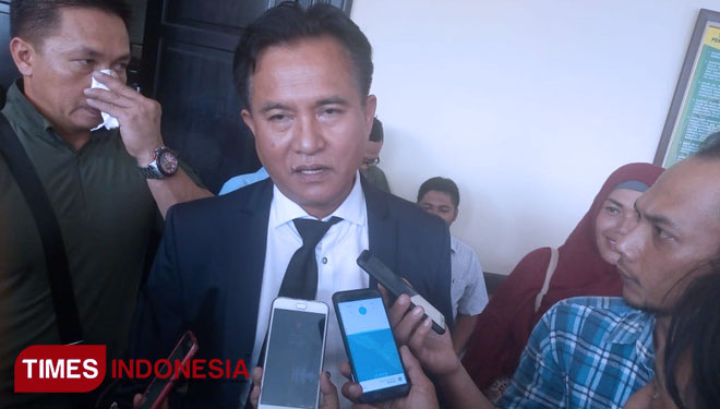 Ketua Tim Advokasi duet Jokowi-KH Ma'ruf Amin, Yusril Ihza Mahendra. (FOTO: Dok.TIMES Indonesia)