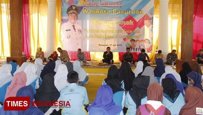 Peringatan Hari Anak Nasional (HAN). (FOTO: AJP TIMES Indonesia)