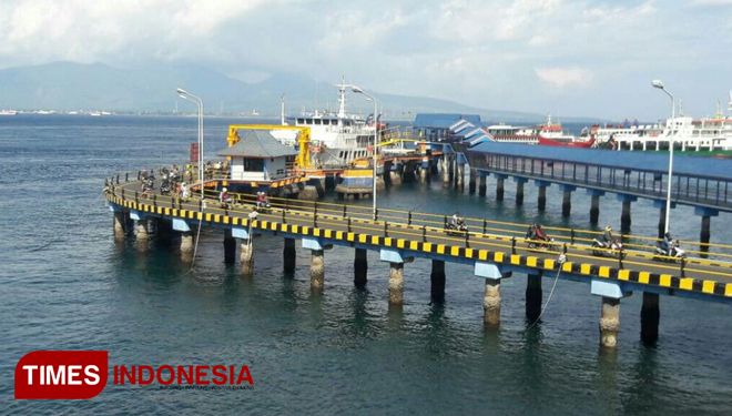 Pelabuhan ASDP Ketapang (FOTO: Rizki Alfian/TIMESIndonesia)