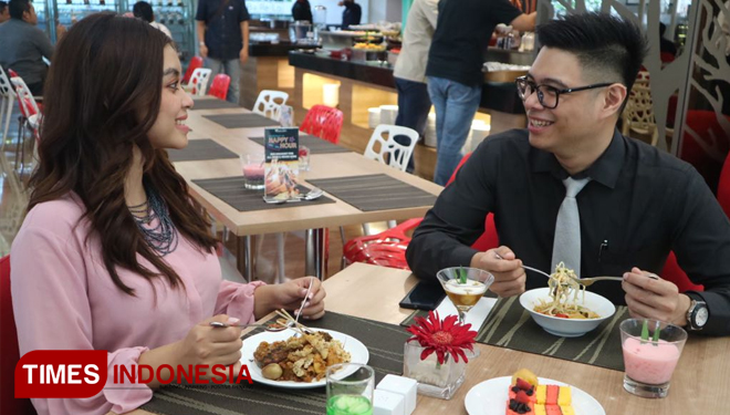 Ragam olahan Nusantara dalam Paket Merdeka All You Can Eat di Swiss-Belinn Manyar Surabaya. Menu spesial ini untuk menyambut bulan kemerdekaan, Jumat (3/8/2018). (FOTO: Lely Yuana/TIMES Indonesia)