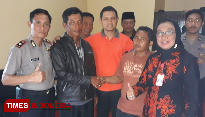 Polisi berhasil melakukan mediasi (FOTO: Rizki Alfian/TIMESIndonesia)