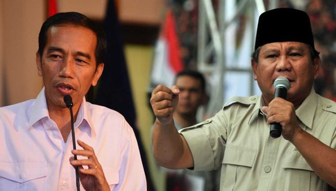 Jokowi dan Prabowo (FOTO: Merdeka)