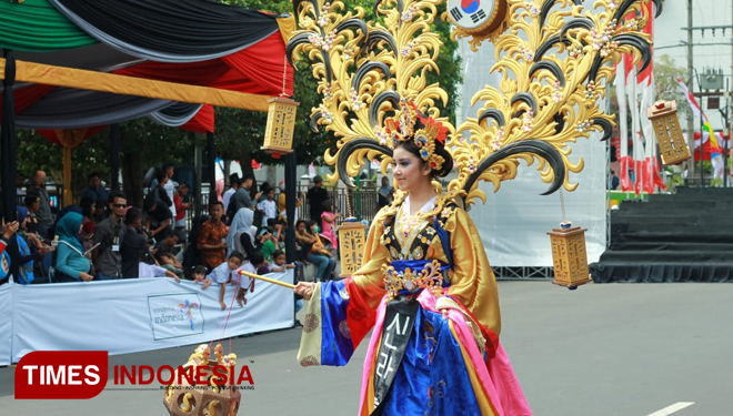 Jember Fashion Carnaval. (Picture by: TIMES Indonesia Document)