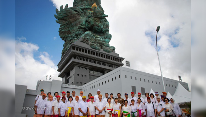 Patung Garuda Wisnu Kencana (GWK). (FOTO: Istimewa)