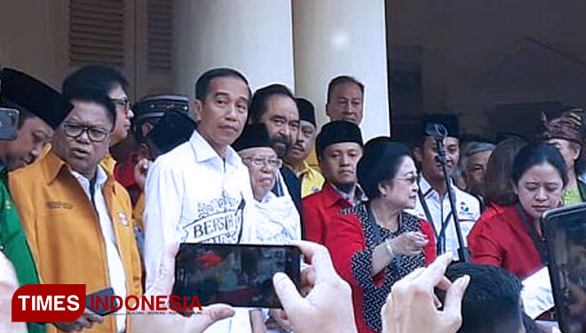 Bakal Calon Presiden Joko Widodo (Jokowi) dan Bakal Calon Wakil Presiden Ma’ruf Amin (FOTO: Dokumen TIMES Indonesia)