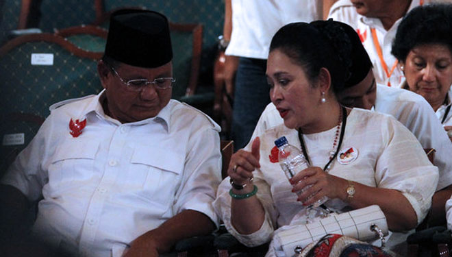 Diam -Diam Tadi Malam Prabowo Datangi Cendana
