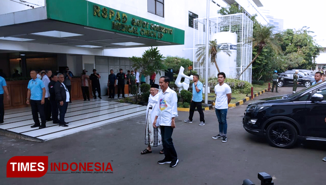 Jokowi-Ma'ruf Amin Akan Jalani Tes Kesehatan di RSPAD Gatot Soebroto, Pagi Ini