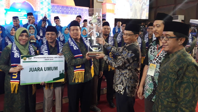 UM Malang Hattrick Juara Umum MTQ Regional Jatim V, UIN Malang Posisi 2