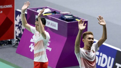 Indonesia definitely will obtain Gold from Men's double of Badminton