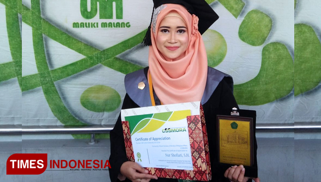 Nur Shofiati, Hafidzah from UIN Malang. (PHOTO: Sofi Alawiyah Amini/DJ TIMES Indonesia)
