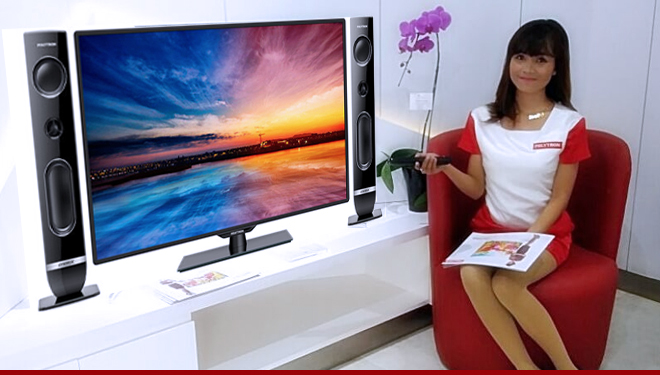 ILUSTRASI: TV Polytron. (FOTO: ArenaLTE)